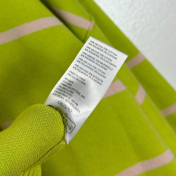 FREE PEOPLE Paulie Sweater in Lemonade Combo Size Medium - Picture 10 of 12